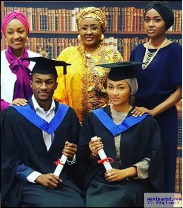 Buhari’s children, Yusuf, Zahra graduate from UK University